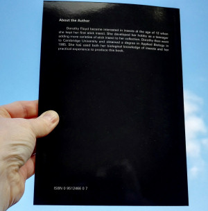 Back cover of "Keeping Stick Insects" book
