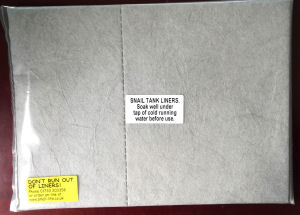 Liners for Snail Tank