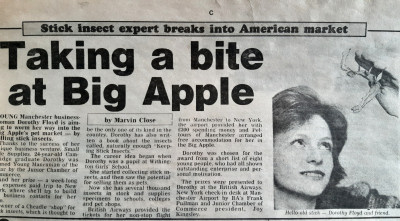 Expanding into the USA Newspaper clipping